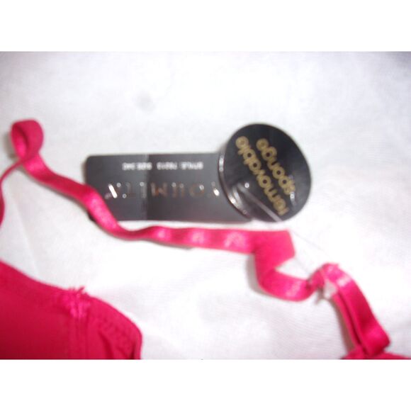 Youmita 34C Red Cage Demi Push Up Bra NWT - Picture 14 of 14